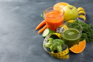 Fresh fruit and vegetable juice